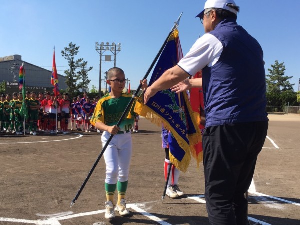 2019全日本小学生県予選会　開会式の模様３