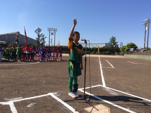 2019全日本小学生県予選会　開会式の模様６