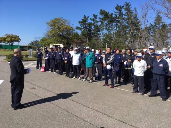 2019日本リーグ朝のミーティング２