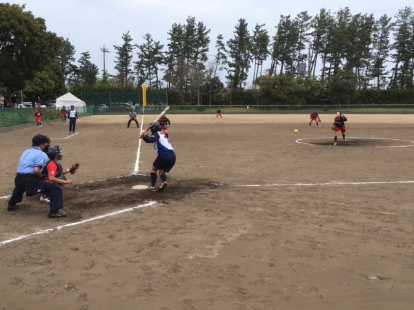 2019日本リーグ第一試合の模様4.21 10