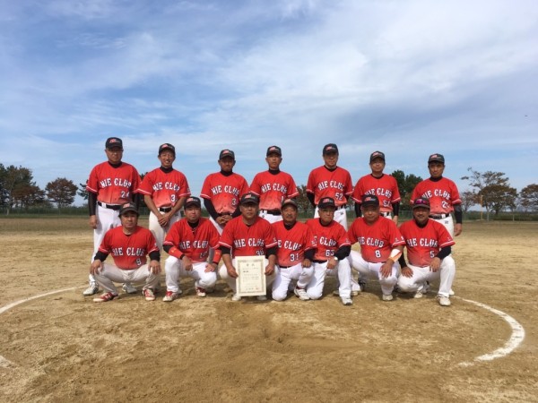 2019第12回中ブロック実年大会 第3位チーム＜MIE CLUB（三重）＞