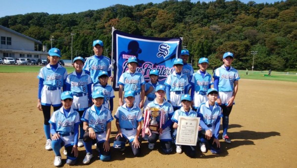 2019第32回北信越小学生　女子　準優勝チーム＜須坂ブルーファイターズ（長野県）＞