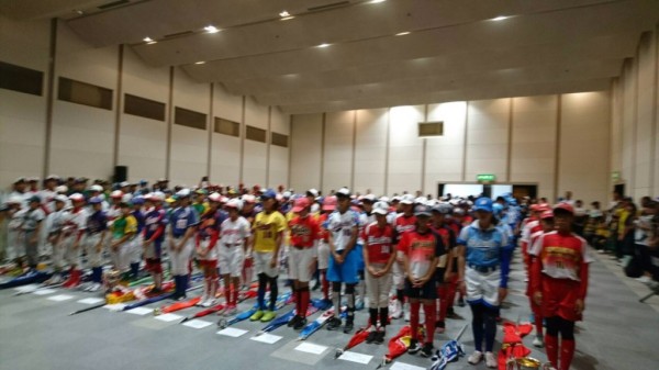 2019第32回北信越小学生　女子　開会式2