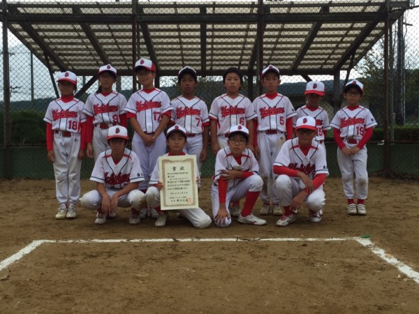2019第32回北信越小学生　男子　第3位チーム＜内川少年ソフトボールクラブ（石川県）＞