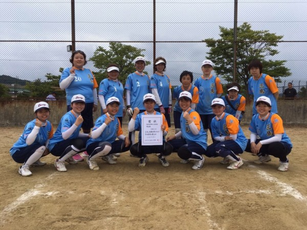 2019第39回北信越レディース大会 県予選 準優勝チーム＜三馬チェリーズ＞