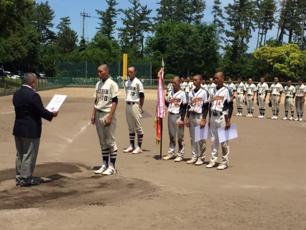 2019高校総体　男子　閉会式の模様１