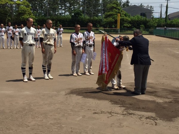 2019高校総体　男子　閉会式の模様2
