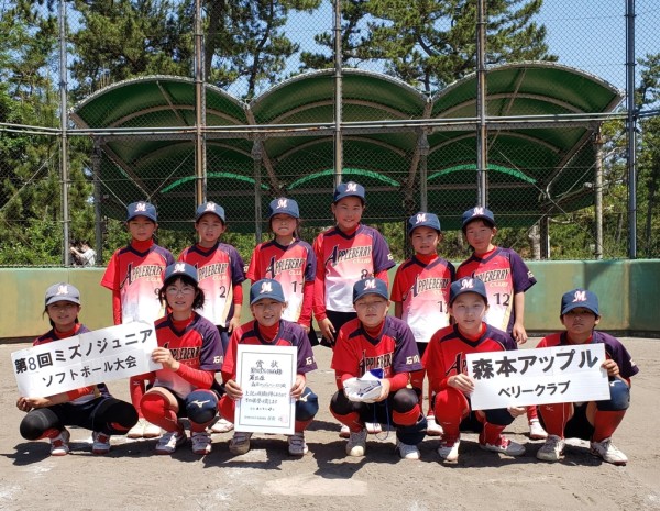 2022年ミズノジュニア第３位チーム＜森本＞