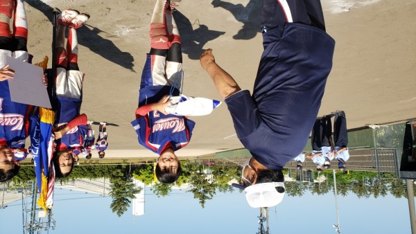 2022年ミズノジュニア表彰式優勝③