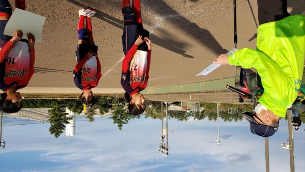 2022年全日本春季小学生女子第3位チーム(表彰式2)