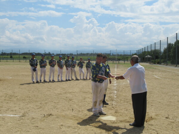 2022年北信越総合男子表彰式優勝チーム1