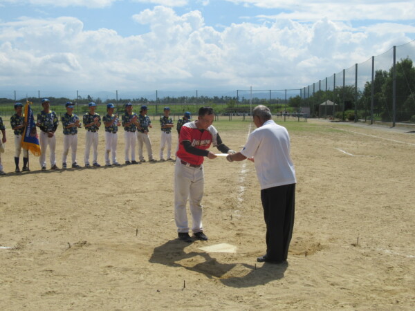 2022年北信越総合男子表彰式準優勝チーム