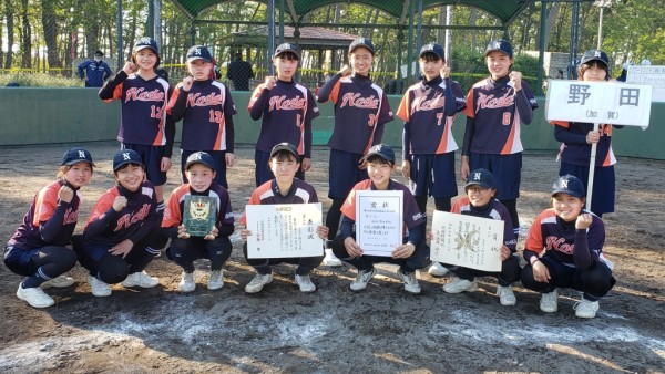 2022年県中学校選抜大会第三位チーム