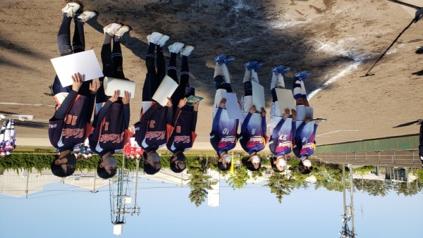 2022年県中学校選抜大会閉会式第3位チーム