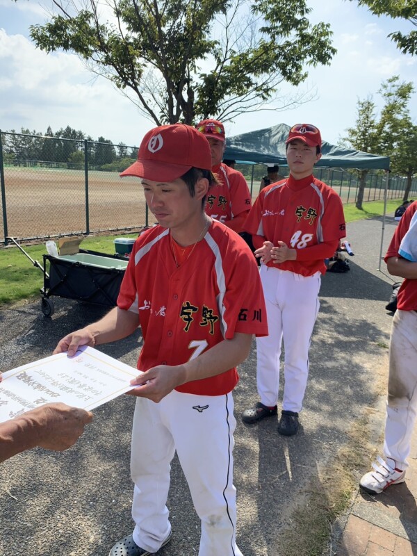 2023年県早朝選手権大会第3位チーム(おせんべい處宇野2)