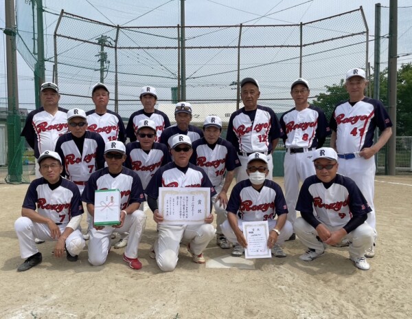 2024年ゆーりんピックシニア大会(Aブロック)準優勝チーム＜小松芦城クラブ＞