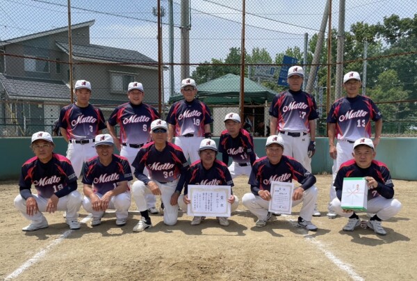 2024年ゆーりんピックシニア大会(Bブロック)準優勝チーム＜松任シニア＞