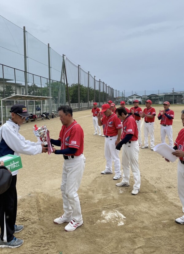 2024年ゆーりんピックハイシニア大会表彰式(小松ハイシニア)